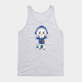 Smol Gawr Gura Tank Top